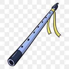 Blue Flute Flute Yellow Ribbon Musical Instrument Flute Flute Clipart Cartoon Flute Flute Playing Png Transparent Clipart Image And Psd File For Free Downloa Flute Yellow Ribbon Musicals