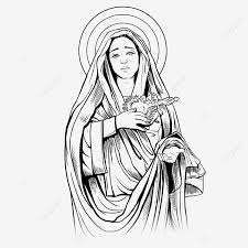 Most of all, it takes today we are showcasing some mesmerizing pencil drawings that will take your heart away. Sketch Black And White Virgin Mary Christian Catholic European Religious Figure Mother God Lineart Our Lady Virgin Mary Christianity Png Transparent Clipart Image And Psd File For Free Download