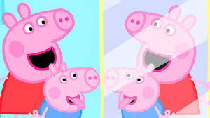 Lightning hit the boat which set . Peppa Pig Real Life Face Peppa