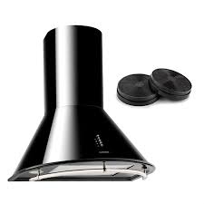 Klarstein Lumio Neo Hotte Aspirante 2 Filtres Recyclage D Air 610 M H Noir