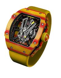 Critical to nadal's partnership with richard mille is the brand's ability to create watches that are amazingly resistant, because tennis can involve. Rm 27 03 Richard Mille Manual Winding Tourbillon Rafael Nadal