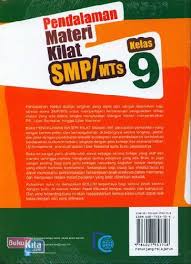 Buku pegangan guru dan siswa kurikulum 2013 edisi 2014 matematohir. Buku Pendalaman Materi Kilat Smp Mts Kelas 9 Bukukita