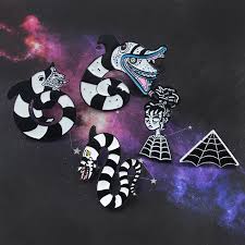 Sandworm sculpture by geefreak on deviantart. Snake Brooch Constellation Snake Beetlejuice Sandworm Lydia Deets Spider Web Enamel Pin Horror Movie Badge Halloween Jewelry Brooches Aliexpress