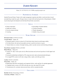 It also shows you the appropriate format for a curriculum vitae. Best Personal Trainer Resume Example For 2021 Myperfectresume