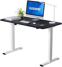 With 12 patents & 27 awards, xdesk adjustable height desk are often imitated but never duplicated. Amazon Com Flexispot 48 Inch Electric Standing Desk Height Adjustable Desk Sit To Stand Desk Home Office Laptop Computer Stand Up Table 48x30 Black Desktop White Frame Office Products