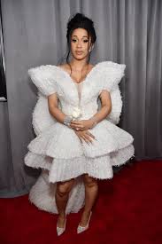 Cardi B In Ashi Studio Red Carpet Dresses Best Red Carpet Fashion Red Carpet Looks