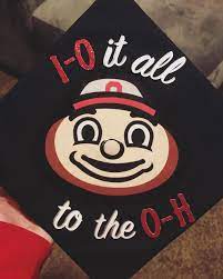 College Graduation Cap The Ohio State University Graduation Cap Designs Ohio State University Campus Graduation Cap Decoration