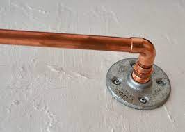 Materials for copper pipe curtain rod. Copper Curtain Rods