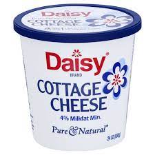 Browse our wide selection of cottage cheese for delivery or drive up & go to . Daisy Small Curd 4 Milkfat Minimum Cottage Cheese Shop Cottage Cheese At H E B