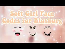 Fastest updated bloxburg codes 2021. Soft Girl Face Codes For Bloxburg Youtube