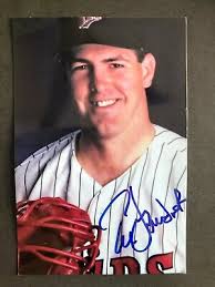 Minnesota Twins TIM LAUDNER autographed 4"x6" Glossy Photo
