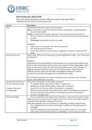 This link includes specifics on formatting. 50 Free Policy Brief Templates Ms Word á… Templatelab