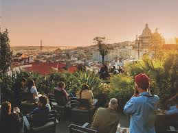 Looking for things to do in lisbon at night? 17 Best Rooftop Bars In Lisbon For A Drink With A View