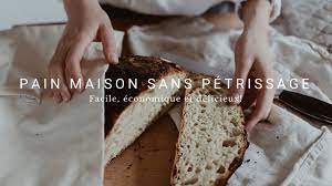 Les avantages de faire son pain maison. Easy No Knead Homemade Bread Cuisine Diy Kitchen And More Dans Le Sac Diy Eco Friendly Recipe Blog