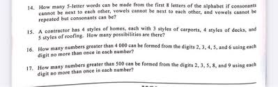 Ever since mobile phones became the new normal, phone books have fallen by the wayside, and few people have any phone numbers beyond their own memorized anymore. Solved 14 How Many 5 Letter Words Can Be Made From The Chegg Com