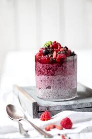 Acai Chia Pudding Rezept Fruhstucks Smoothie Rezepte Rezepte Fur Gesunde Smoothies Chia Pudding Rezepte