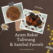 15 resep sambal taliwang ala rumahan yang mudah dan enak dari komunitas memasak terbesar dunia! Resep Ayam Bakar Taliwang Dan Sambal Favorit Rekam Jejak Yueayuu