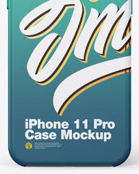 Demonstrate your designs for iphone11/pro via matt snap case mockup collection. Iphone 11 Pro Textured Case Mockup In Device Mockups On Yellow Images Object Mockups