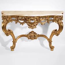 Keystones are also often in the form of consoles. Louis Xv Console Carved Louis Xv Console With Calacotta Marble Top