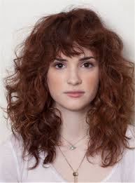 Trendy Layered Long Curly Hair Capless Synthetic Hair With Bangs Wigs 14 Inches Curly Hair Styles Curly Hair Styles Naturally Hairstyles With Bangs