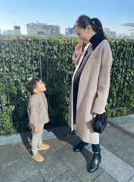 冬 の マタニティ ファッション