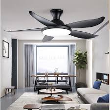 60 inch dc motor ceiling fan with light, reversible motor and blades, etl listed industrial indoor ceiling fans for kitchen bedroom living room, remote control. Northern Europe Modern Ceiling Fan Light Restaurant Living Room Light Luxury Five Leaf 60 Inch Fan Lights Ceiling Fans Aliexpress