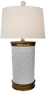 Table Lamps Serpentine White Porcelain Zig Zag Vase Accent Table Lamp In 2020 Table Lamps For Bedroom Lamps Living Room Lamp