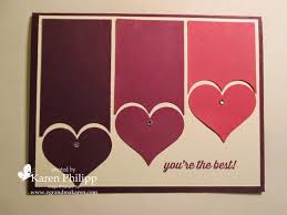 Stampin With Z Grandma Karen Valentine Cards Handmade Valentines Cards Valentines Card Design Treat your loved one with these adorable valentine's day card ideas.