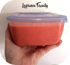 Glace fraise maison sans sorbetière. Recette La Glace A La Fraise Maison Sans Sorbetiere Lapinou Family