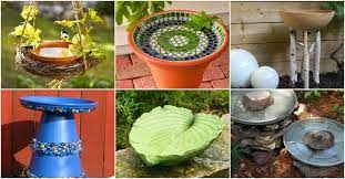 Repurposed lamp bird bath | 20 Adorably Easy Diy Bird Baths You Ll Want To Add To Your Garden Today Diy Crafts