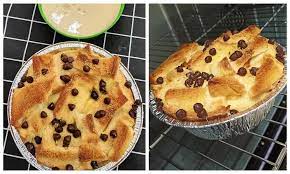 .roti karamel, resepi puding roti azie kitchen, resepi puding roti kuah kastad, resepi puding jagung, resepi puding trifle, resepi puding koktail, resepi puding oreo syapex kitchen: Resepi Puding Roti Sos Kastard Yang Ringkas Sedap Daily Makan