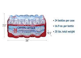 What is 24 ounces equal? Crystal Geyser Pallet Of 84 Cases Of Alpine 100 Natural Spring Water 24 16 9oz Bottlesper Case Bottled At The Source Amazon Com Grocery Gourmet Food