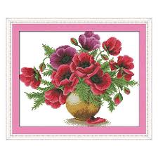 We did not find results for: New Releases Cross Stitch Kits Patterns Embroidery Kit Poppy Flower Vase 14ct 41x33cm Lazada