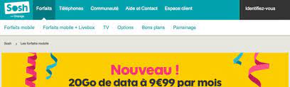 Abonnement offert sur vos commandes. Code Promo Sosh Le Forfait A 24 90 Passe A 9 99 Ici