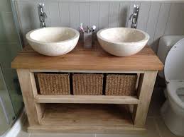 Solid Oak Bathroom Vanity Unit Rustic Furniture Made To Measure F B Bathroom Furniture Modern Rustic Bathroom Vanities Oak Bathroom Vanity