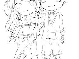 Cute couple coloring pages are a fun way for kids of all ages to develop creativity, focus, motor skills and color recognition. Adorable Cute Anime Couple Coloring Pages Coloring And Drawing