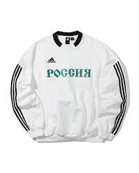 Adidas "Russia" Logo Sweatshirt | Grailed