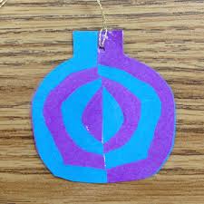 Christmas In July Japanese Notan Inspired Ornaments Teachkidsart