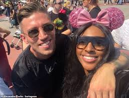 During her appearance on gmb, she showed off. Alexandra Burke In Disneyland With Angus Macdonald After He Reveals He Has Bor Newscabal