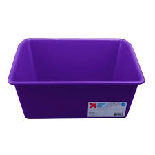 For example, plastic storage bins from simplify are available in different sizes and colors. Large Storage Bin Purple Up Up Target