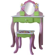 Liberty House Butterfly Dressing Table With Stool Childrens Dressing Table Pink Furniture Girls Dressing Table