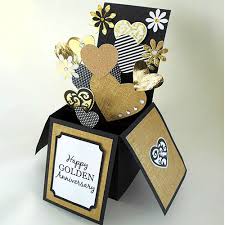 Collection by linda maitland • last updated 2 weeks ago. Golden Anniversary Handmade Popup Card At Best Price In India From Chandrans Creation