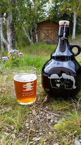 Enjoying Mikkeller Growler Picked Up In Copenhagen Denmark Spontaneous Sour In Alaska Beer Growler