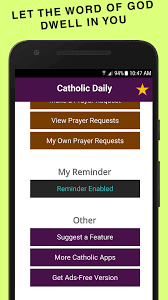 The correct readings for the day will be shown when you open the app. Amazon Com Catholic Daily Missal Readings Free App Appstore For Android