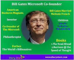 Bill Gates Microsoft Co Founder Biography Inspirational Quotes