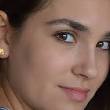 Schwarz & Gold Blatt quadratische Ohrringe, Ohrstecker, quadratische  Ohrringe, Modeschmuck