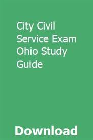City Civil Service Exam Ohio Study Guide Study Guide Ap Psychology Beginners Guide