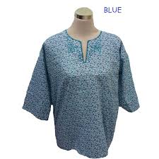 Women S Casual Blouses Baju Kedah Shopee Malaysia