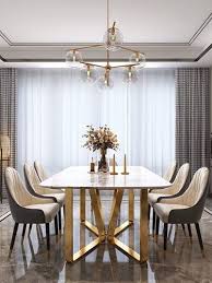 Smartstandard 16 inch heavy duty hairpin furniture legs, metal home diy projects for nightstand, coffee table, desk, etc with rubber floor protectors black 4pcs. Golden Ss Dining Table Rs 165000 Set Aaryansh Buildcon Id 22458087033