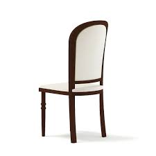 Classic Wooden Chair 3d Model Wooden Chair Chair Fabric Seat